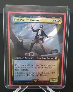 MTG The Twelfth Doctor - Extended Art - Surge Foil - Doctor Who Commander NM/NP - Image 4