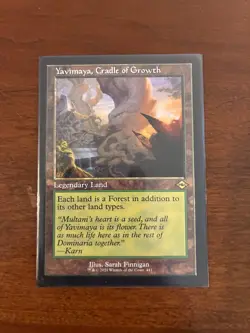 MTG - Yavimaya, Cradle of Growth - Modern Horizons 2 Regular - Image 1