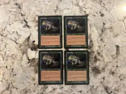 Mtg Spore Frog x4 - Magic the Gathering Spore Frog Playset Played - Image 1