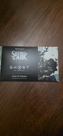 Secret Lair x Ghost of Tsushima - Rainbow Foil Edition Magic The Gathering - Image 1