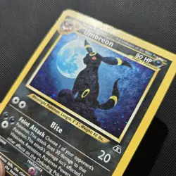 Pokemon Card - Umbreon Neo Discovery Holo Rare 13/75 WOTC Vintage - Image 2