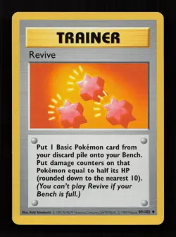 Revive 89/102 Uncommon Base Set Pokemon Lightly Played - Image 1