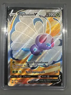 CARTE POKEMON PAPILUSION V 177/189 FA FULL ART TENEBRES EMBRASEES EB03 FR - Image 1