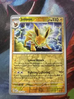 Jolteon [Reverse Holo] #135 Pokemon Scarlet & Violet 151 - Image 1