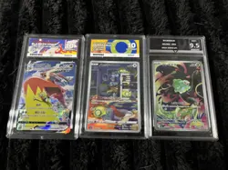 Pokemon TCG Graded Cards x 3 slab bundle job lot ACE 10 bulbasaur blaziken - Image 5