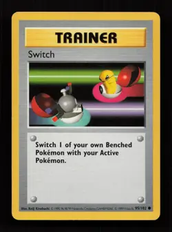 Switch 95/102 Common Base Set Pokemon Lightly Played - Image 1