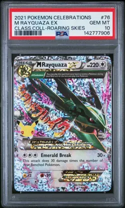 PSA 10 MEGA RAYQUAZA EX 76/108 CELEBRATIONS CLASSIC COLLECTION POKEMON 😍 - Image 1