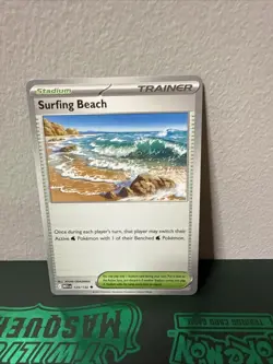 Pokemon TCG - Mega Evolution (MEG EN) Surfing Beach - #129/132 - Image 1