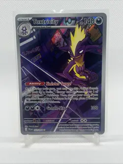 2026 Pokemon TCG Toxtricity Full Art IR Holo 103/094 Phantasmal Flames - Image 1