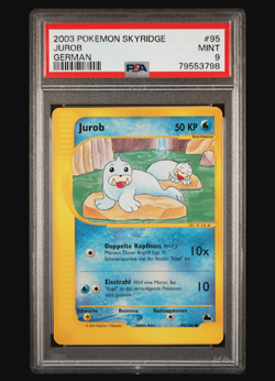 Jurob Holo | Skyridge | PSA 9 Mint | Deutsch | Seel | Pokemon - Image 1