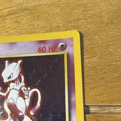 Pokemon Mewtwo Holo 10/102 Base Set 1999 WOTC – Vintage Holographic - Image 3
