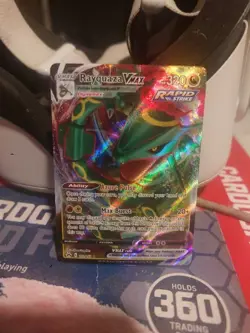 Pokemon Crown Zenith Rayquaza VMAX Ultra Rare Holo Full Art #102/159 - Image 1