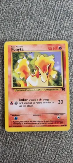 Ponyta - Pokemon TCG - MP - Common - Team Rocket 64/82 - Image 1