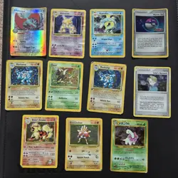 Pokemon Bundle Joblot Holo & Rares WOTC Gym Base Jungle ALL HP/DAMAGED - Image 2