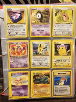 Pokemon WOTC Instant Vintage Binder Collection! 1st Edition, Base, E Series 108x - Image 3