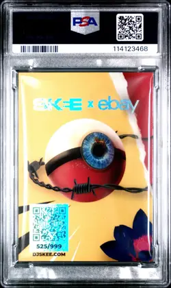 2021 Skee X Post Malone Postemon Gencon Promos Ebay Exclusive PSA 9 MINT 525/999 - Image 2