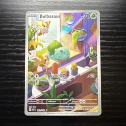Pokemon Bulbasaur Sv07: Stellar Crown 143/142 Illustration Rare Holo 70 HP - Image 1