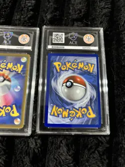 Pokemon TCG x2 slabs golden pikachu Flying Pikachu VMAX Celebrations 25 Ace 9 - Image 2