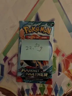 Heavy! Over 22.50 Gram Pokemon Journey Together Booster Pack Sealed - Image 2