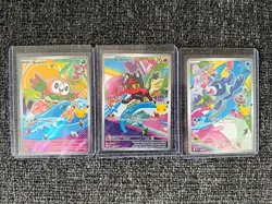 Pokemon TCG First Partner Illustration Collection Series 1 Gen 4 And Gen 7 Set - Image 5