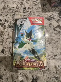Pokemon Scarlet & Violet Paldea Evolved Half Booster Box - Factory Sealed - Image 2