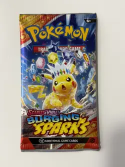 (HEAVY)🔥 22.52g Pokemon TCG Surging Sparks Booster Pack Factory Sealed✅ - Image 2