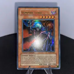 Yugioh Vampire Lord RDS-ENSE4 Limited Edition Ultra Rare Exzellent - Image 2