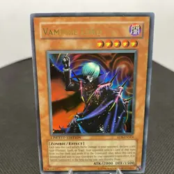 Yugioh Vampire Lord RDS-ENSE4 Limited Edition Ultra Rare Exzellent - Image 3
