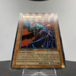 Yugioh Vampire Lord RDS-ENSE4 Limited Edition Ultra Rare Exzellent - Image 5