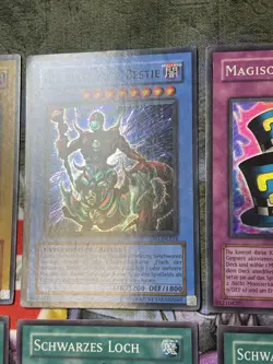 Yu-Gi-Oh! 12x Super Rare H. Totenkopf, S. Loch, Polymerisation LOB DB1 PSV SDK - Image 4