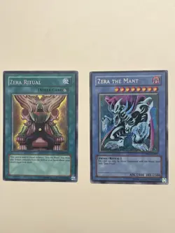 Zera The Mant PP01-EN011 & Zera Ritual PP01-EN010 (Secret Rare) NM Yugioh - Image 1