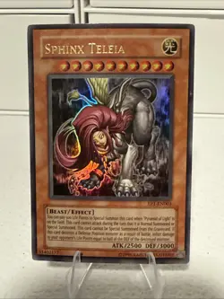 Sphinx Teleia EP1-EN003 Yu-Gi-Oh! Movie Exclusive Pack Limited Edition - Image 1