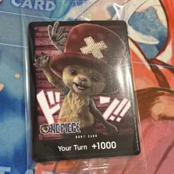 Bandai One Piece Netflix Don!! Promo Card Tony Tony Chopper CCG - Image 1