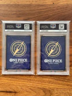 Boa Hancock OP01-078 Sr and OP02-059 Box Topper PSA10 Japanese One Piece TCG - Image 4