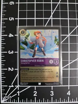 Christopher Robin Joining the Fun 55/204 Foil Disney Lorcana Winterspell NM/M - Image 1