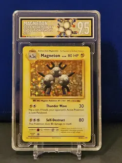 EGC 9.5 ▪ Magneton #38/108 ▪ 2016 Pokemon XY: Evolutions ▪ Holo - Image 1