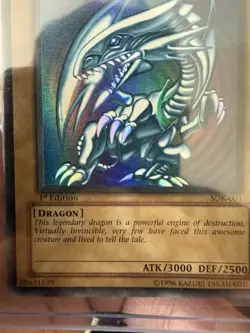 Yu-Gi-Oh! Blue Eyes White Dragon SDK-001 1st Edition #SDK-001 NM - Image 5
