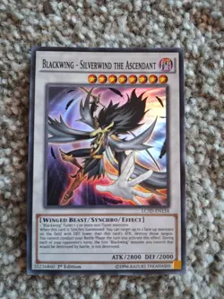 Blackwing - Silverwind the Ascendant LC5D-EN134 Legendary Collection 5D's 1st... - Image 1