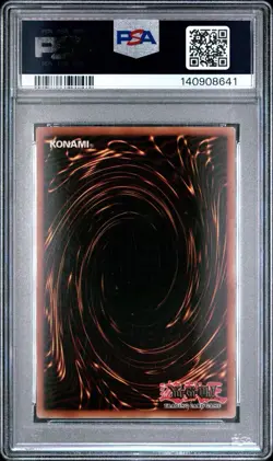 2002 Yu-Gi-Oh! Red-Eyes B. Dragon BPT Limited Edition Secret PSA 8 WRONG LABEL - Image 2