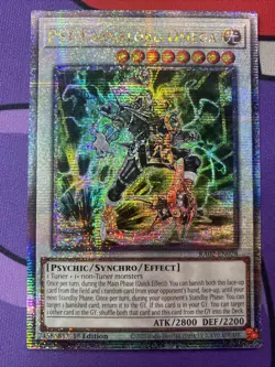 PSY-Framelord Omega Quarter Century Secret Rare RA02-EN028 Yu-Gi-Oh! Near Mint - Image 1