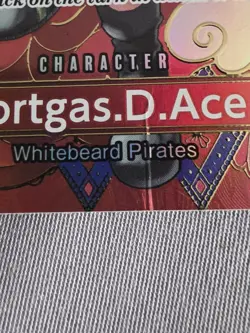 Portgas.D.Ace OP02-013 SP Foil One Piece - Image 2