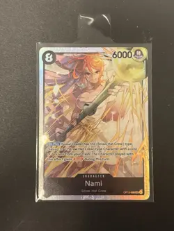 Nami OP15-086 Super Rare Adventure on Kami's Island One Piece NM - Image 1