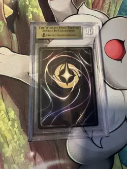 2023 DISNEY LORCANA THE FIRST CHAPTER ENCHANTED #212 MAUI HERO TO ALL BGS 9.5 - Image 2