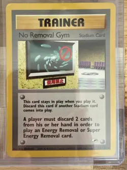 Pokemon Card - No Removal Gym Gym Heroes 103/132 Rare LP - Image 1