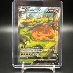 Pokemon Charizard V SWSH260 Sword & Shield Promo Holo Card V 220 HP English - Image 1