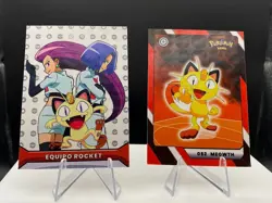 Pokemon Team Rocket Set of 4 - Meowth #4 Peru Rocket Card Database - Image 1