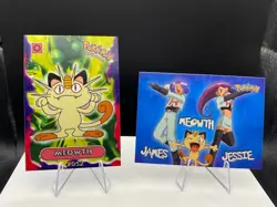 Pokemon Team Rocket Set of 4 - Meowth #4 Peru Rocket Card Database - Image 2