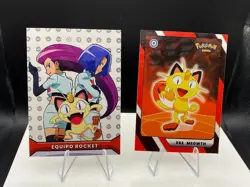 Pokemon Team Rocket Set of 4 - Meowth #4 Peru Rocket Card Database - Image 3