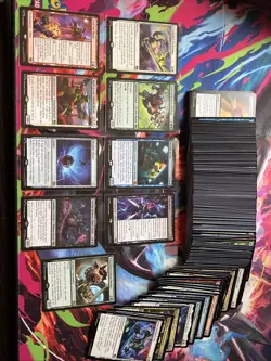 TMNT MTG Collection Lot #2 Over 100 Near Mint Cards (Mythic,R,UC,C) - Image 1