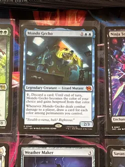 TMNT MTG Collection Lot #2 Over 100 Near Mint Cards (Mythic,R,UC,C) - Image 2